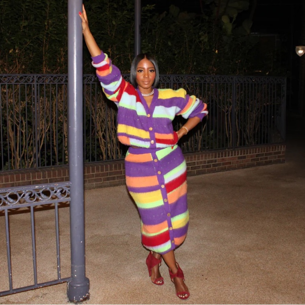 Taste The Rainbow Two Piece Set Rainbow🌈😋 - Picture 3 of 7